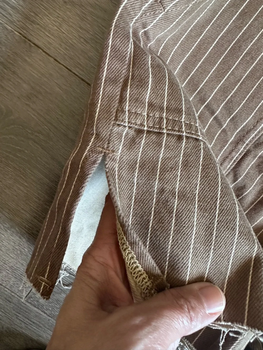 WeWoreWhat Overall Short with side slits - Picture 6 of 8
